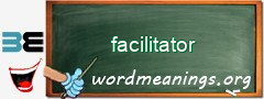 WordMeaning blackboard for facilitator